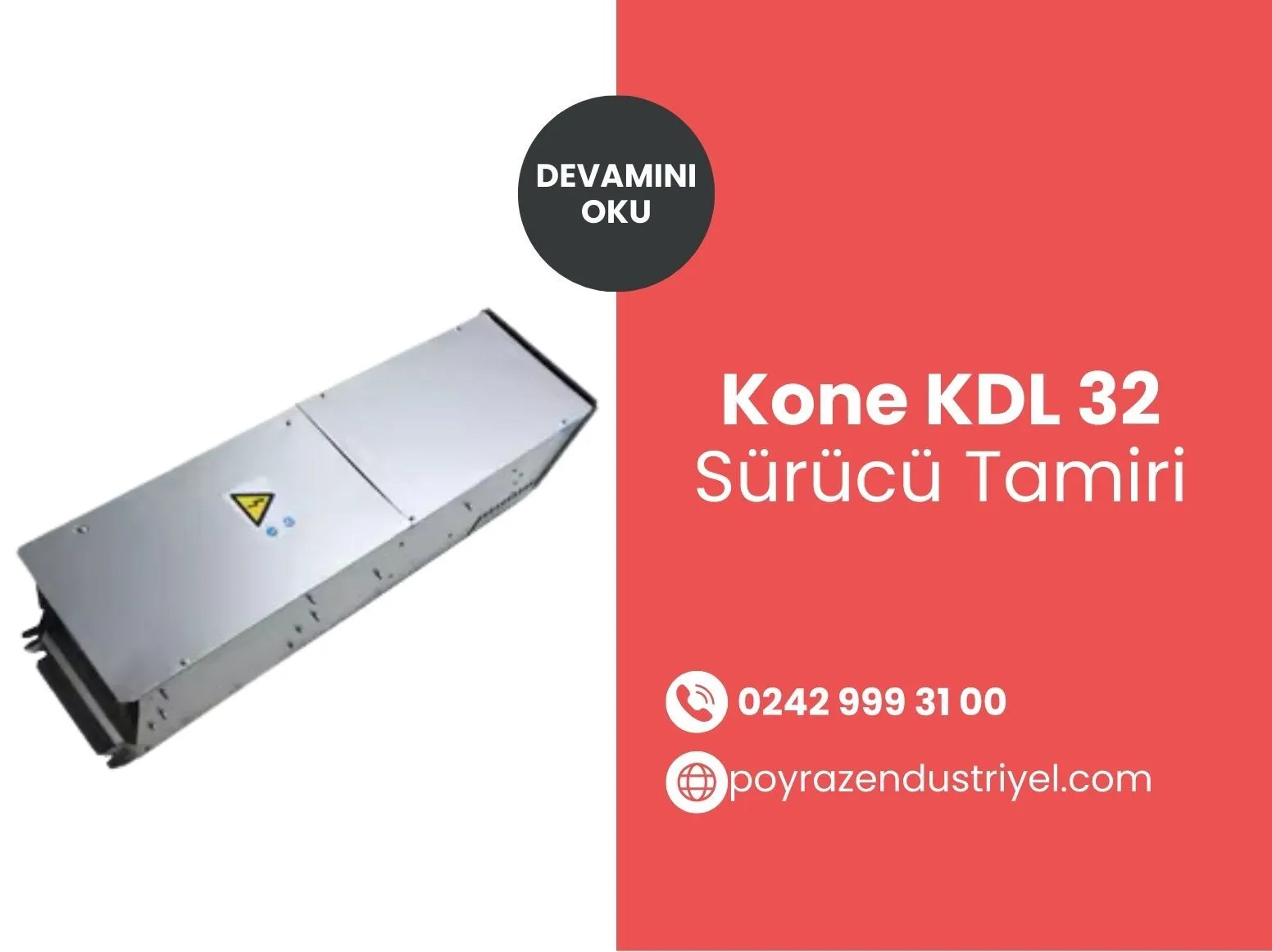 Kone Kdl 32 Sürücü Tamiri